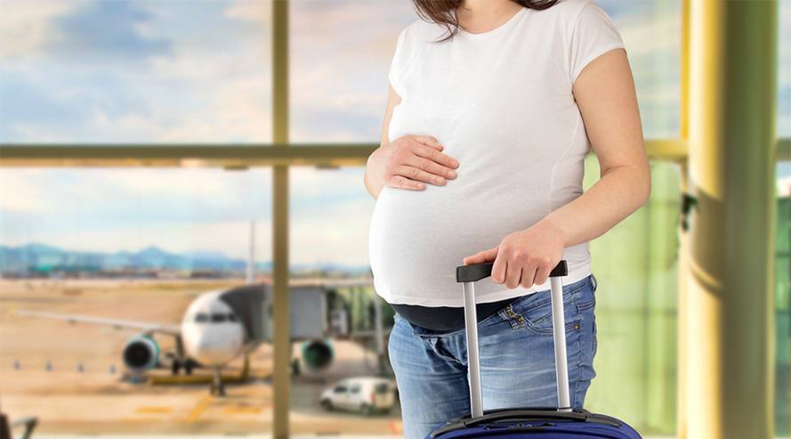 Ist reisen in der Schwangerschaft gefährlich? Flugzeug, Auto und